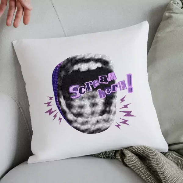 Shout It Out Pillow - default