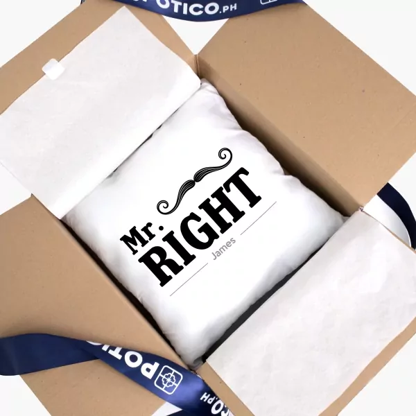 Personalized Right Pillow - Standard
