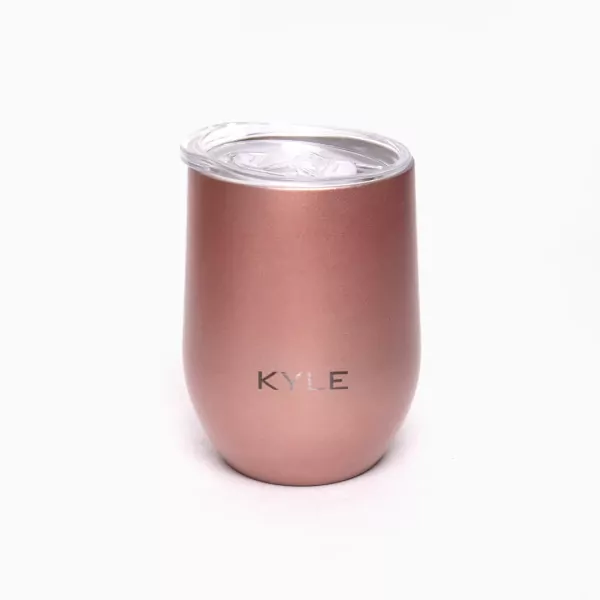 Personalized Egg Mug Tumbler - Pink