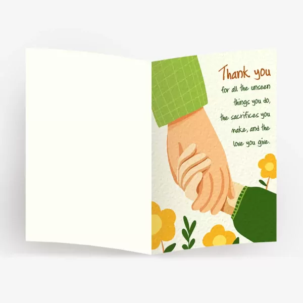 Great Mom Greeting Card - Standard