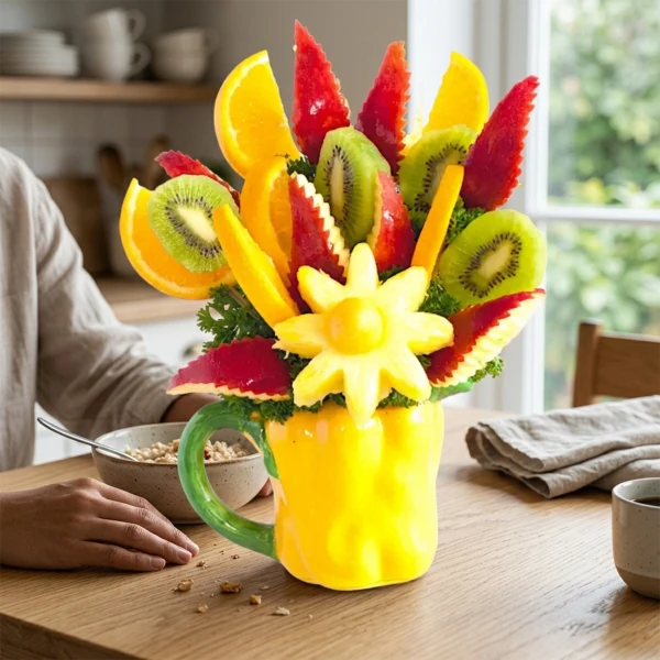 Tropical Sun Fruit Bouquet - Standard