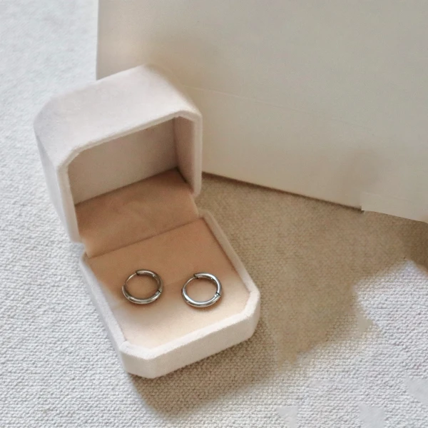Silver Thin Hoops - Standard