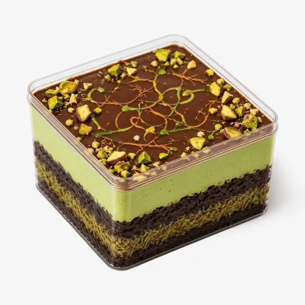 Pistachio Kunafa Cake 4