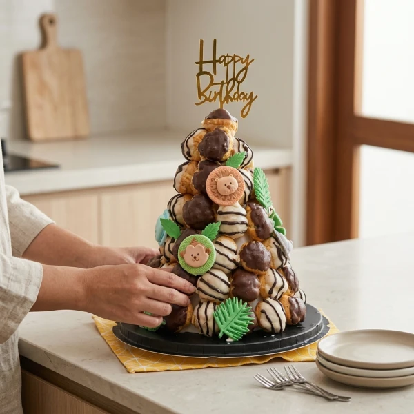 Safari Cream Puff - 10 inches