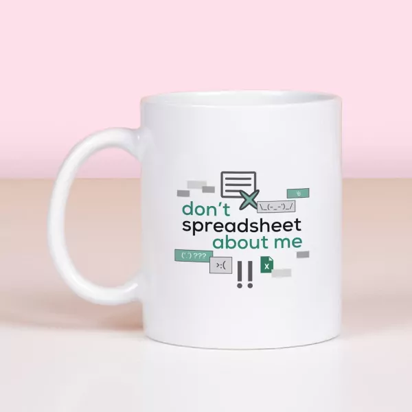 Spreadsheet Mug - Standard