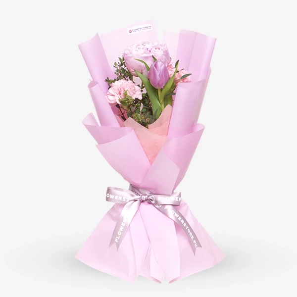 Hushed Bloom (Peony Bouquet) - Standard