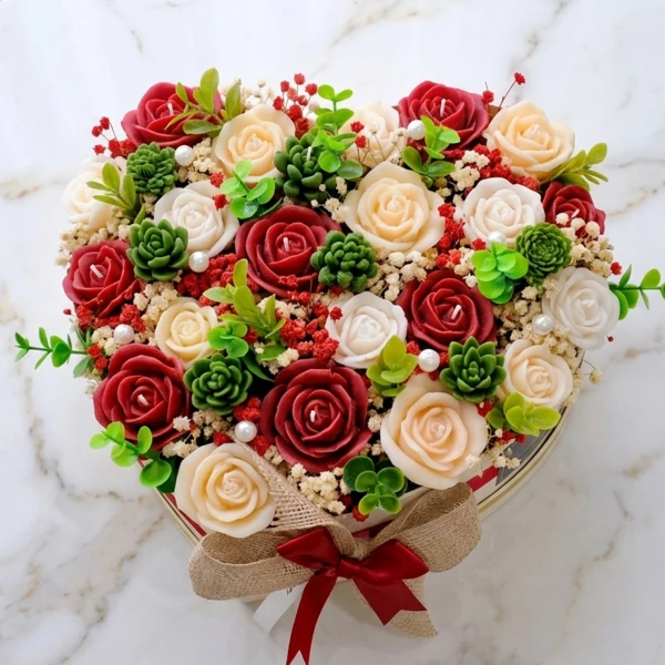 Bed of Roses Candles - Standard