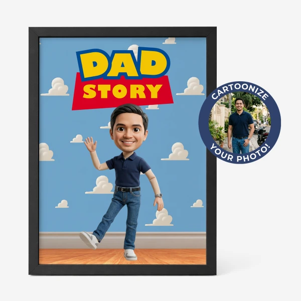 Dad Story Poster - Standard