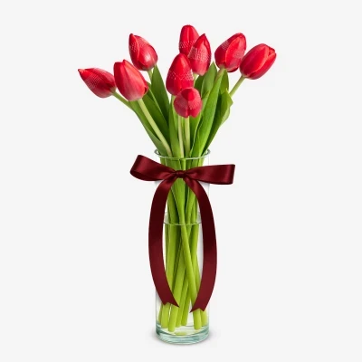 Red Tulips (10 Stems) - Standard