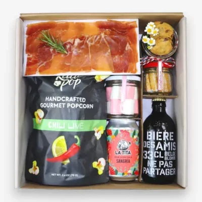 Popcorn and Chill Gourmet Box - Happy Birthday Box