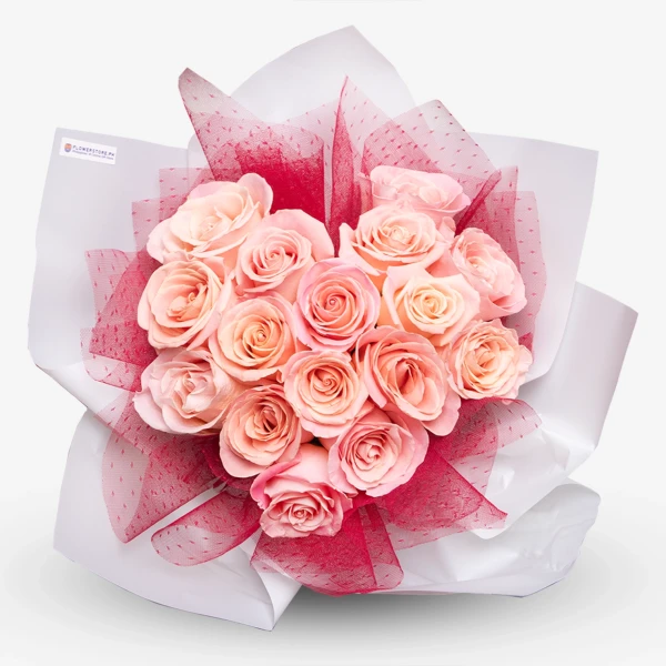 Sweetest Sentiment (16 Ecuadorian Roses) - Standard