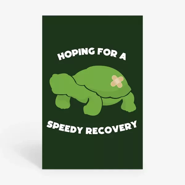 Speedy Recovery Giant Card - Standard