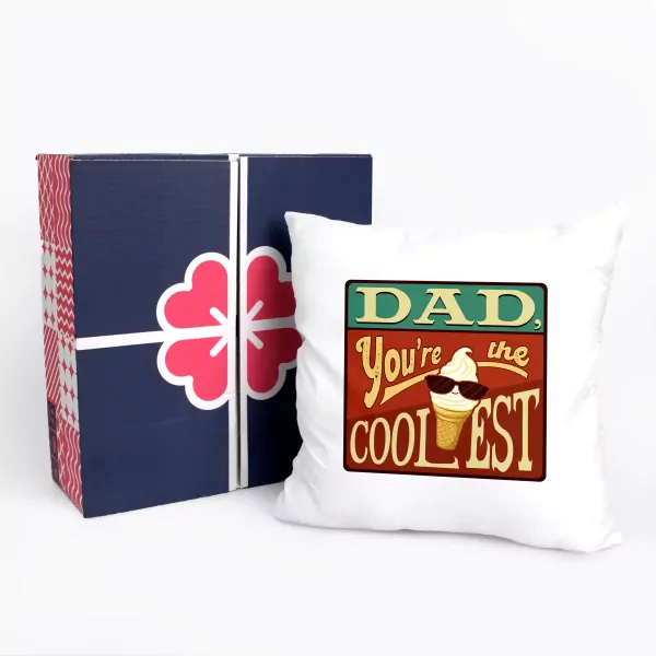 Coolest Dad Pillow - Standard