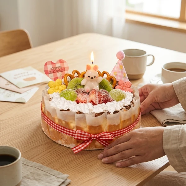 Cream Cloud Basque Cheesecake - 6 Inch Cake