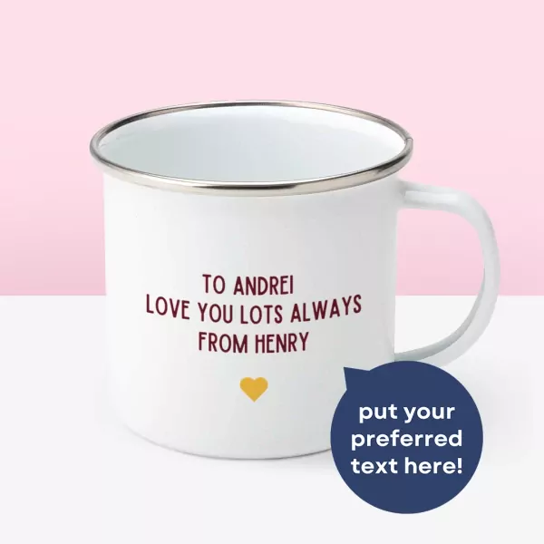 Love Snap Enamel Mug - Standard