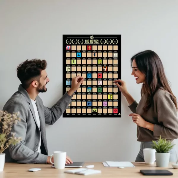 Movie Scratch Off Poster - default