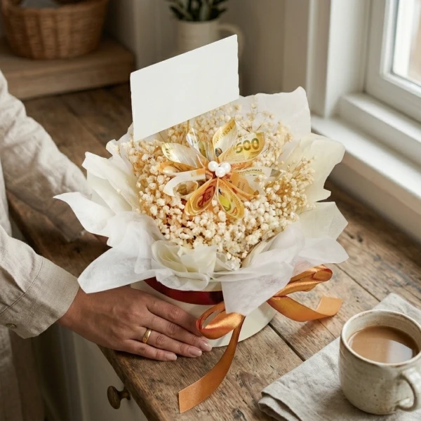 Golden Petal Money Box - Standard