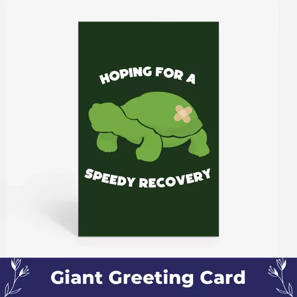 Speedy Recovery Giant Card - Standard
