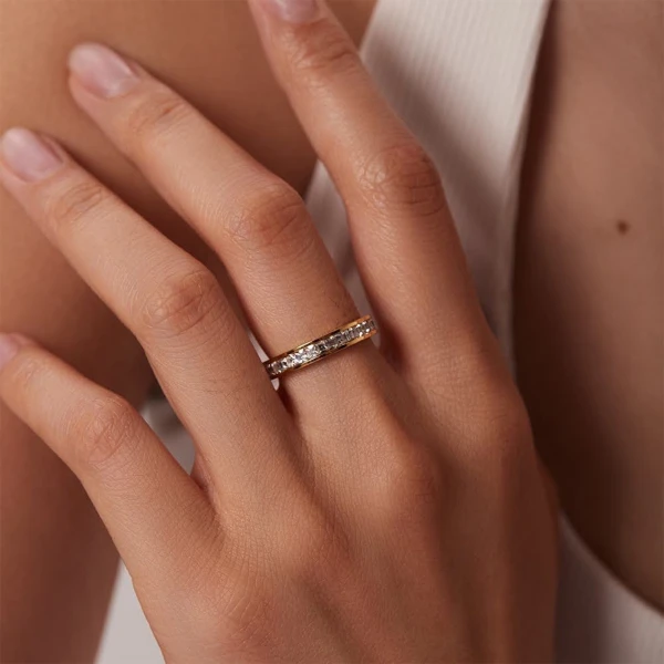 Elle Crystal Ring - Size 5