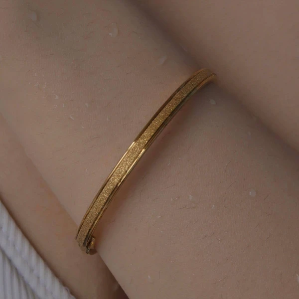 Cora Vermeil Bangle - Standard