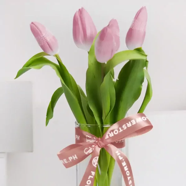 Pink Tulips (5 Stems) - default