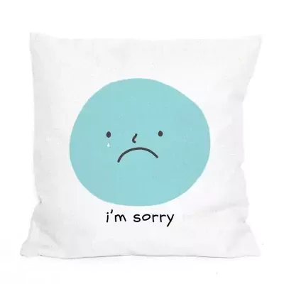 I'm Sorry Pillow - Standard