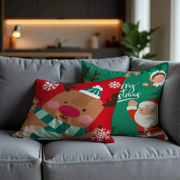 Cozy Christmas Pillow - Standard