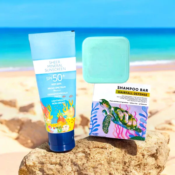 Eco Travel - Hairfall Defense Kit - Aquamarine Shampoo Dish