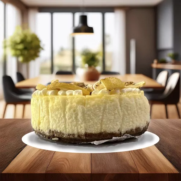 Zesty Lemon Curd Cheesecake - 5 inches