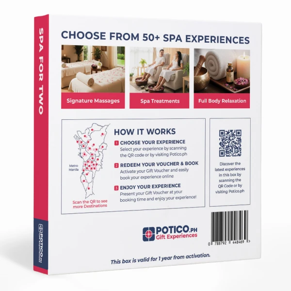 Spa For Two - Gift Experiences Box - Standard