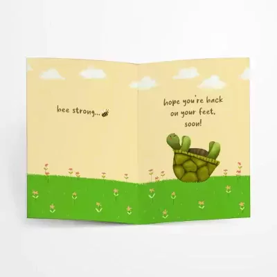 Bee Well Greeting Card - Standard