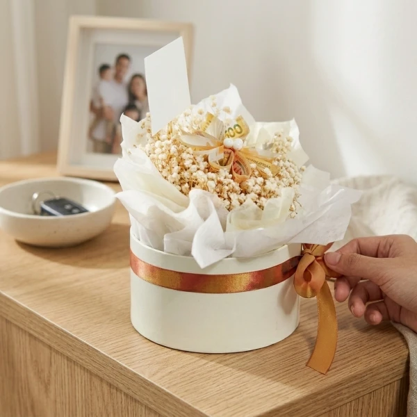 Golden Petal Money Box - Standard