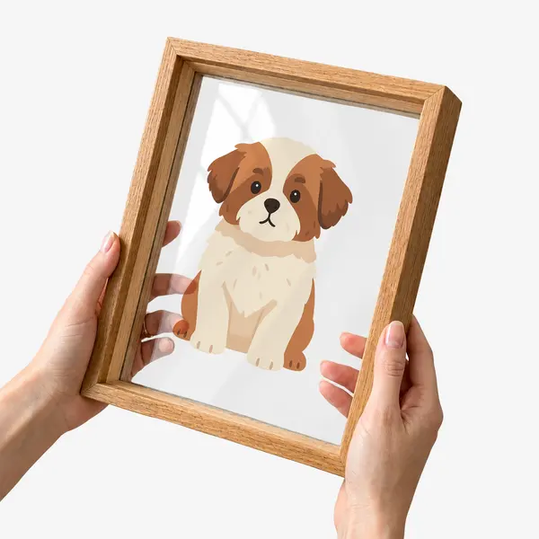 Clear Frame Cartoonized Portrait 3