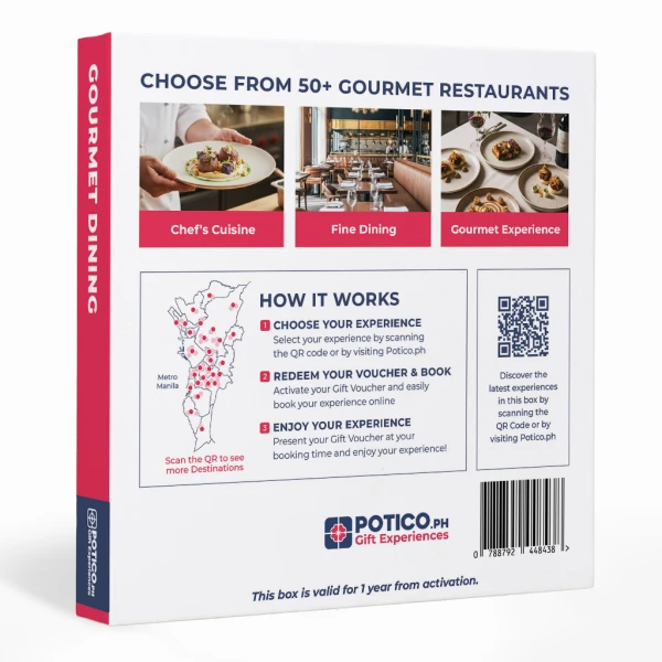 Gourmet Dining - Gift Experiences Box - Standard