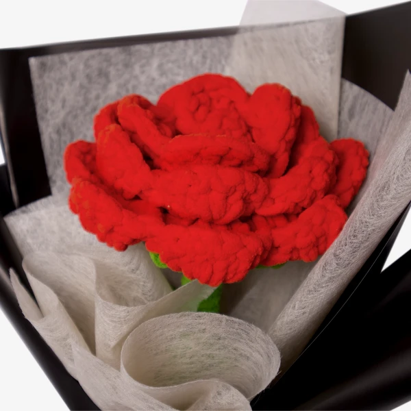Giant Crochet Rose - Standard