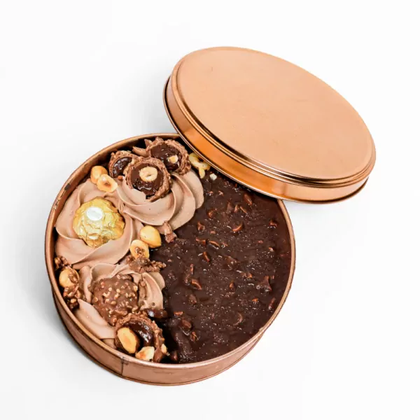 Hazelnut Cake in Can.