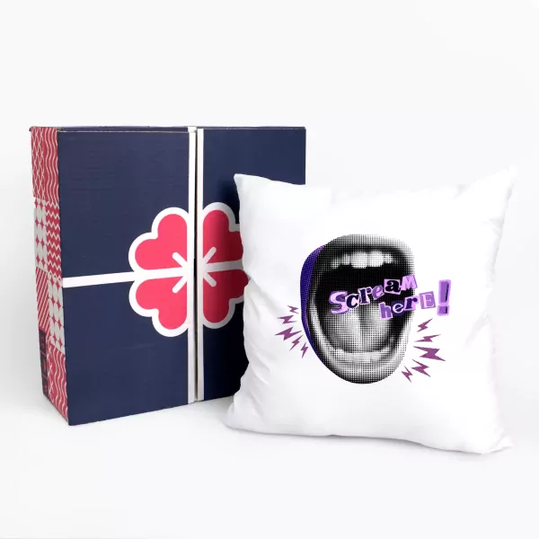 Shout It Out Pillow - Standard
