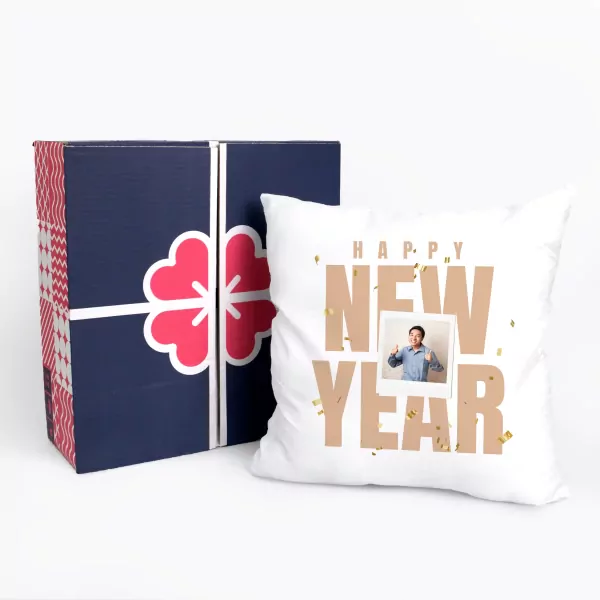 Happy New Year Pillow - Standard