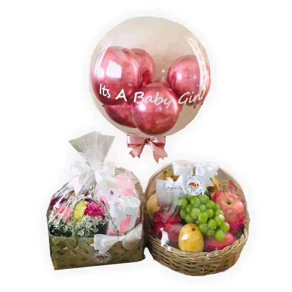 Welcoming A Baby Gift Set - Girl