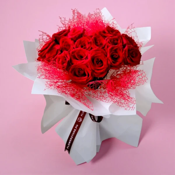 Amore Luxe Heart Bouquet - Standard