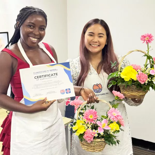 Flower Arrangement Workshop from FlowerStore.ph - 1 Pax