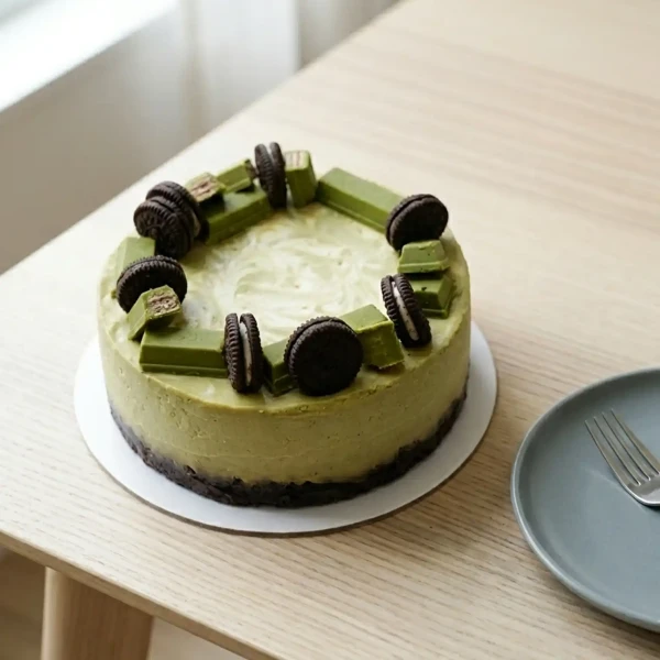 Matcha Oreo Cheesecake - 6-inch