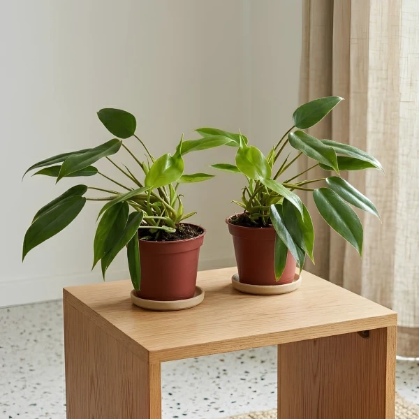 Twin Philodendron Temptation Plant. - Standard