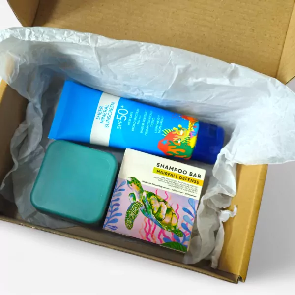 Eco Travel - Hairfall Defense Kit - Aquamarine Shampoo Dish
