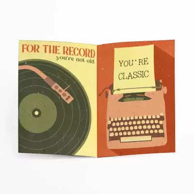 Handsome Birthday Greeting Card - Standard