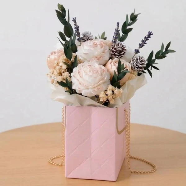 Blush Bloom Satchel Candle - Standard