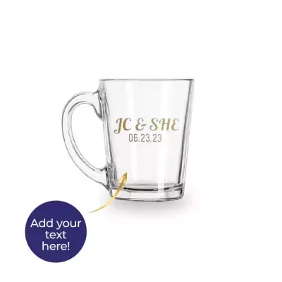 Personalized Clear Mug - Standard