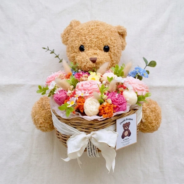 Sweet Bear Embrace Candles - Standard