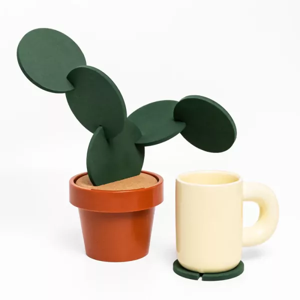 Cactus Coaster Set - default