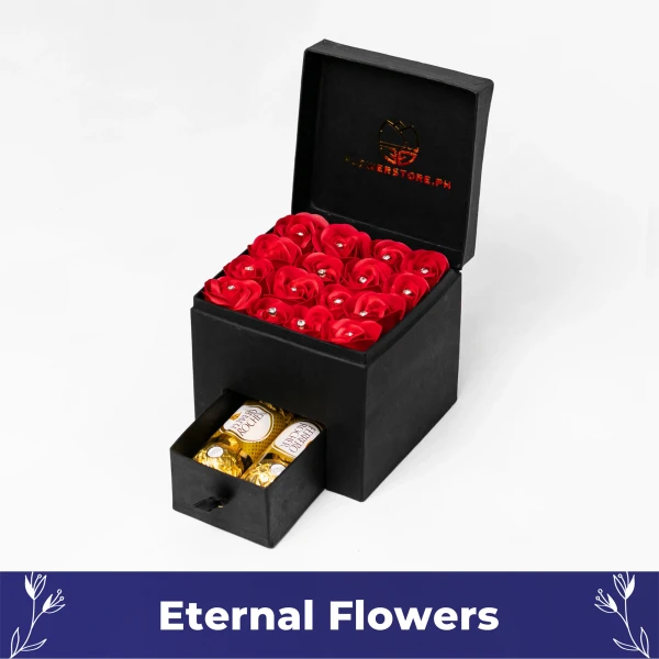 Bright Red Eternal Love Box - default